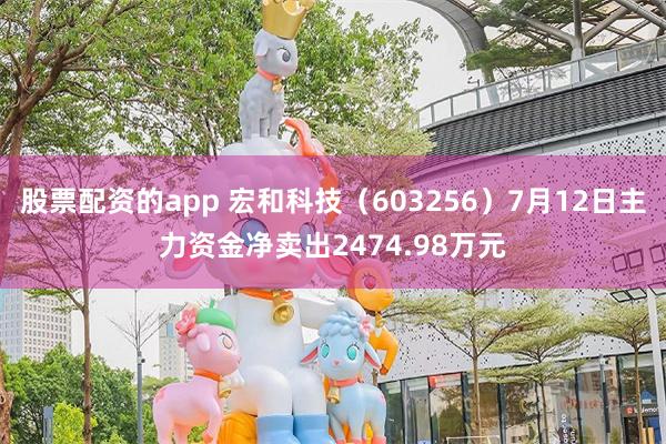 股票配资的app 宏和科技（603256）7月12日主力资金净卖出2474.98万元
