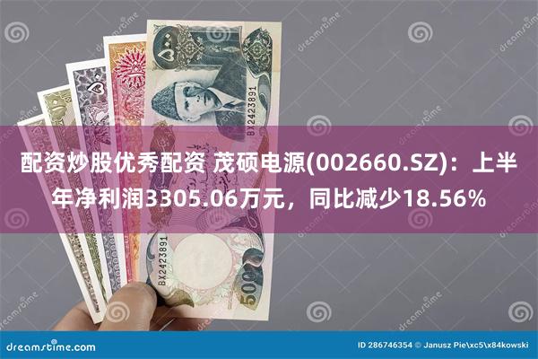 配资炒股优秀配资 茂硕电源(002660.SZ)：上半年净利润3305.06万元，同比减少18.56%