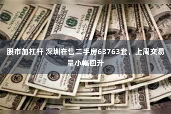 股市加杠杆 深圳在售二手房63763套，上周交易量小幅回升