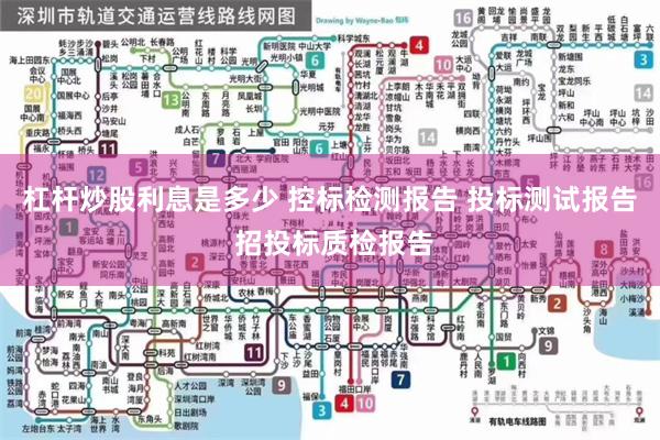 杠杆炒股利息是多少 控标检测报告 投标测试报告 招投标质检报告