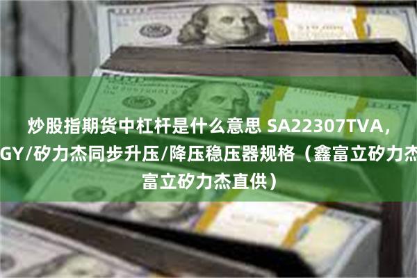 炒股指期货中杠杆是什么意思 SA22307TVA，SILERGY/矽力杰同步升压/降压稳压器规格（鑫富立矽力杰直供）