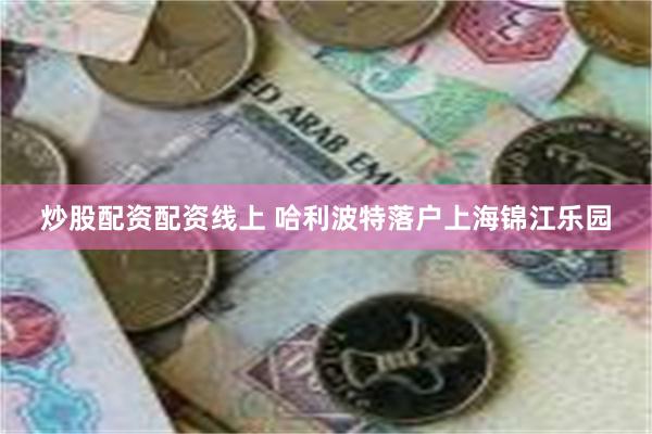 炒股配资配资线上 哈利波特落户上海锦江乐园