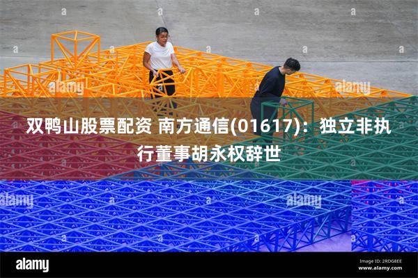 双鸭山股票配资 南方通信(01617)：独立非执行董事胡永权辞世