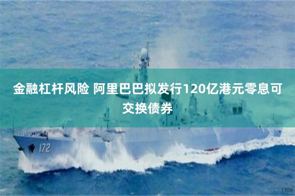 金融杠杆风险 阿里巴巴拟发行120亿港元零息可交换债券
